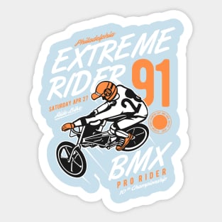 Bicycle Extreme Rider Sticker